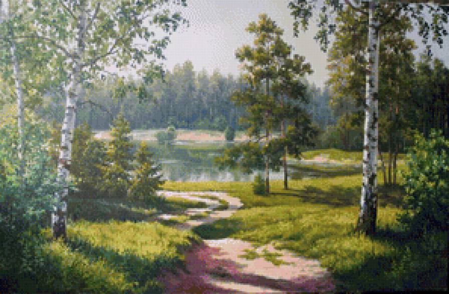 сосны и березы - предпросмотр