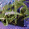 Предпросмотр схемы вышивки «васильки» (№1229129)