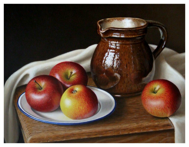 Натюрморт - вышивка крестом - оригинал