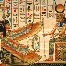 Оригинал схемы вышивки «Egyptian papyrus» (№1232725)