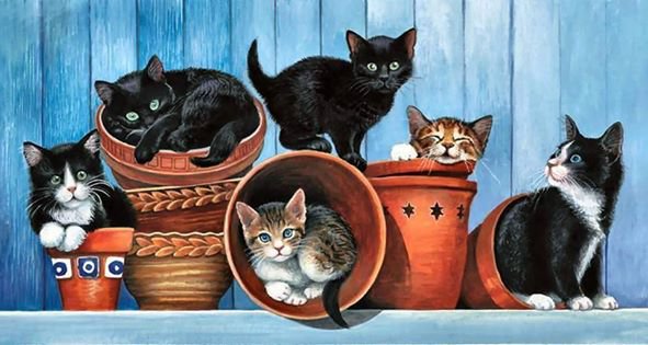 happy kitties - happy kitties - оригинал