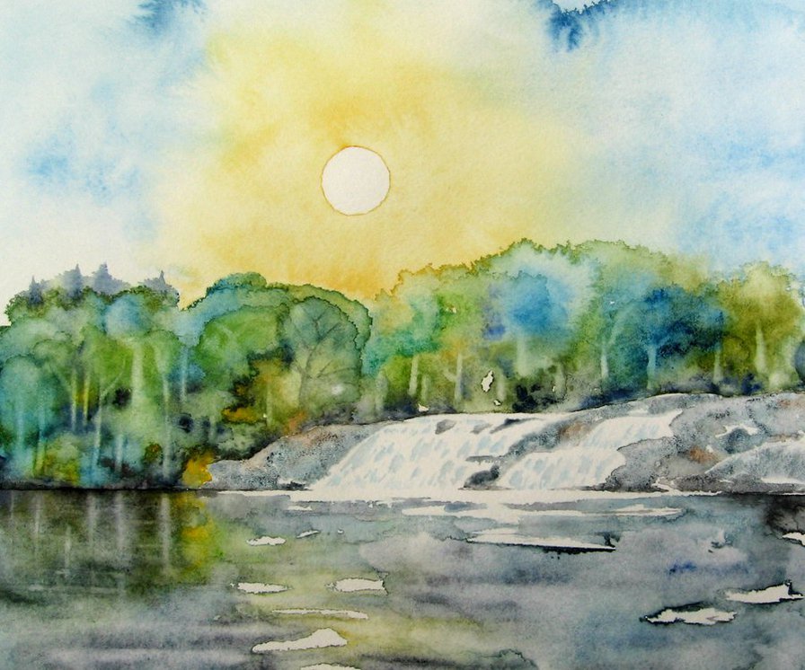 watercolour painting - watercolour painting - оригинал