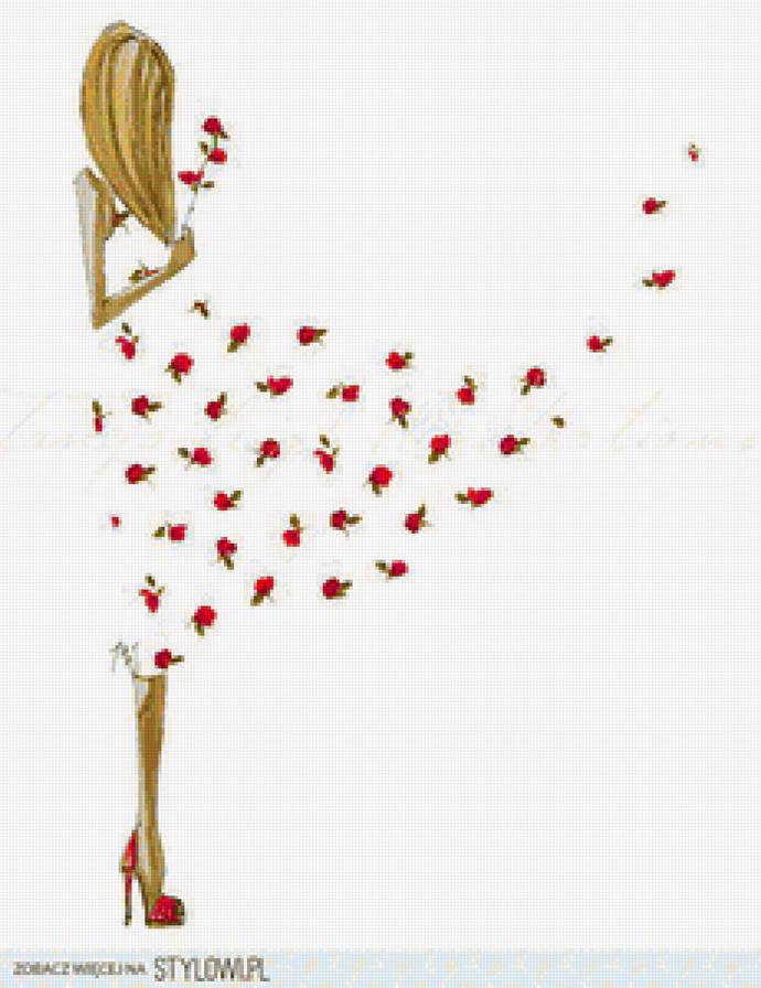 flower dress - flower dress - предпросмотр