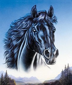 конь - оригинал