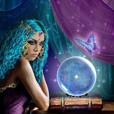 Схема вышивки «ВОЛШЕБНЫЙ ШАР»