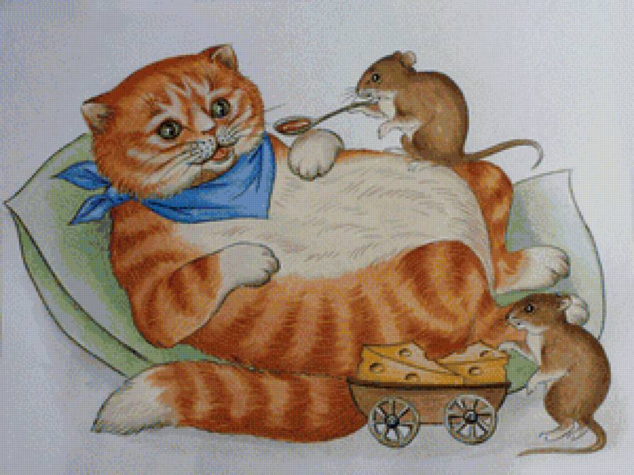 Мнимый больной - животные, мышь, кот - предпросмотр