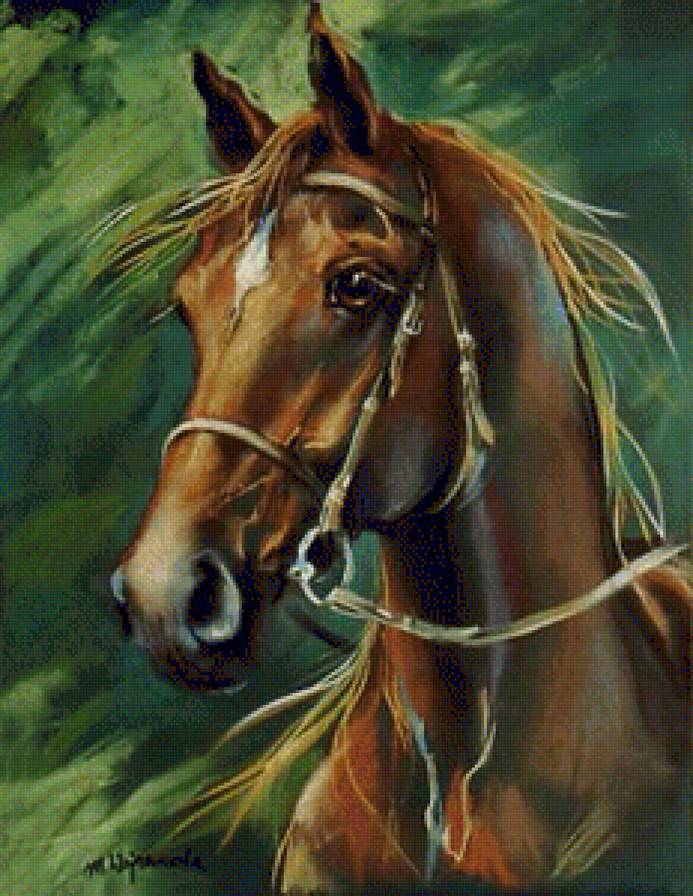 horse painting - horse painting - предпросмотр