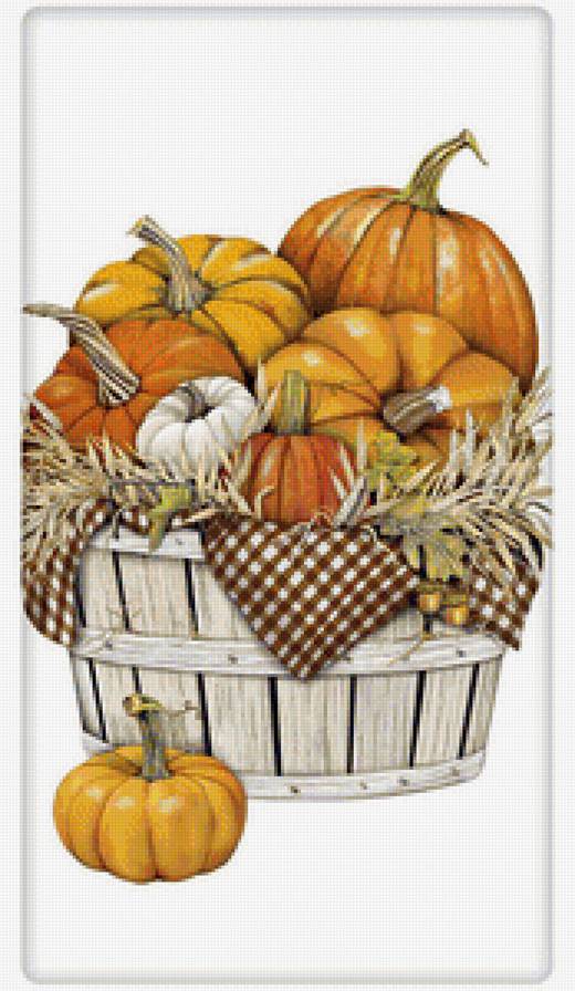 дары осени - осень, тыквы - предпросмотр