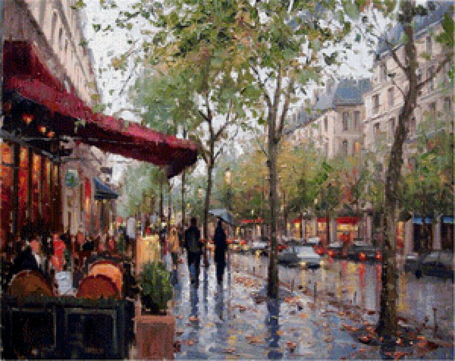 deszczowa uliczka - deszczowa uliczka - предпросмотр