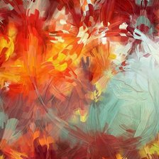 Схема вышивки «Абстракция»