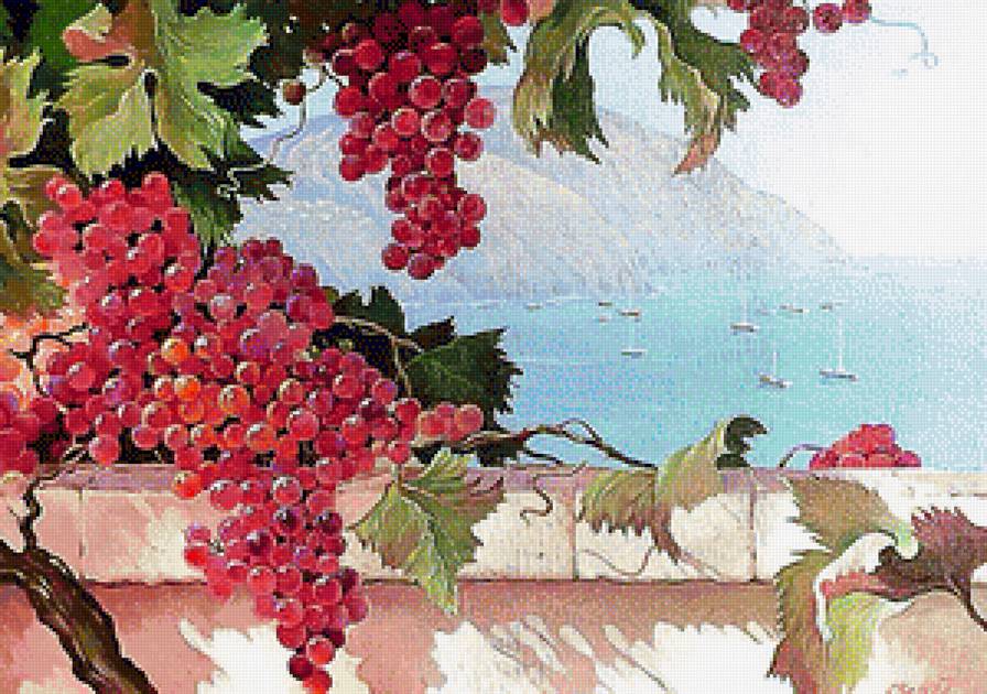 По картине худ. Сергея Кольба. Масандра. - живопись., пейзаж - предпросмотр