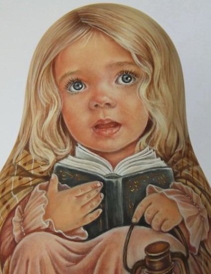 детская - девочка - оригинал