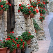 Схема вышивки «улица»