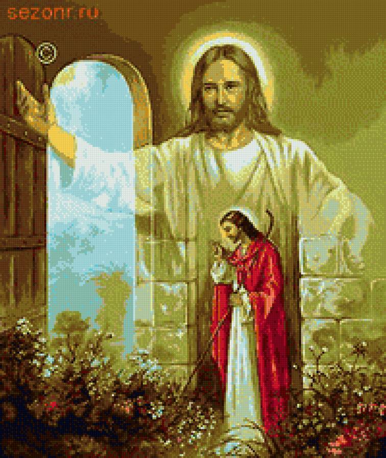 Иисус стучится в дверь - предпросмотр