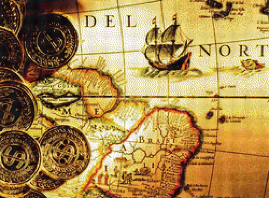 Карта сокровищ - карта сокровищ - предпросмотр