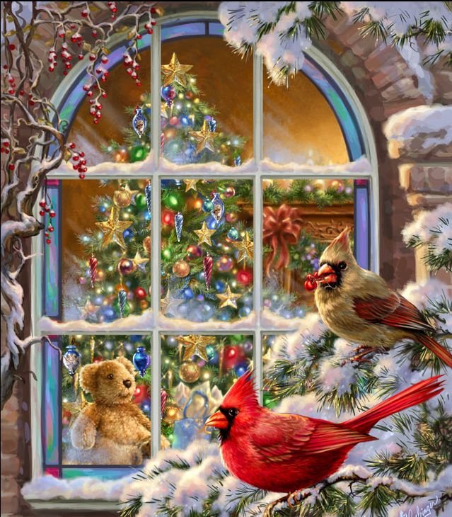 новогодний вечер - оригинал