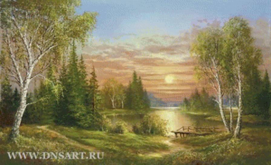 пейзаж - деревья, природа, пейзаж - предпросмотр