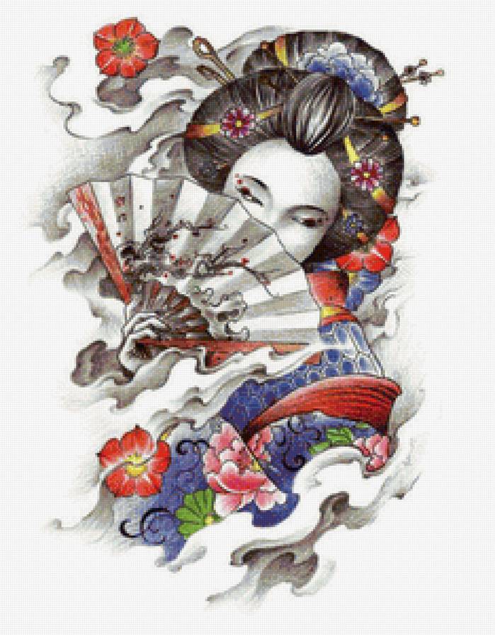 Гейша - предпросмотр