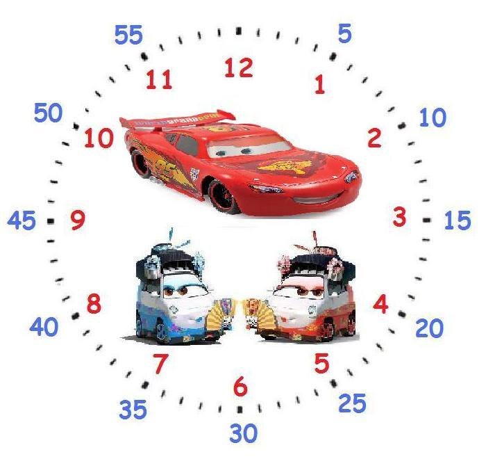 reloj cars1 - оригинал