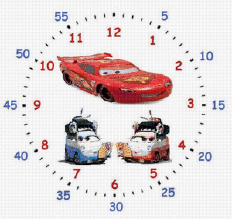 reloj cars1 - предпросмотр