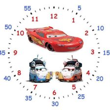 Схема вышивки «reloj cars1»