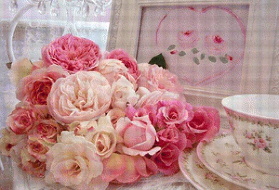 pink flowers - pink flowers - предпросмотр