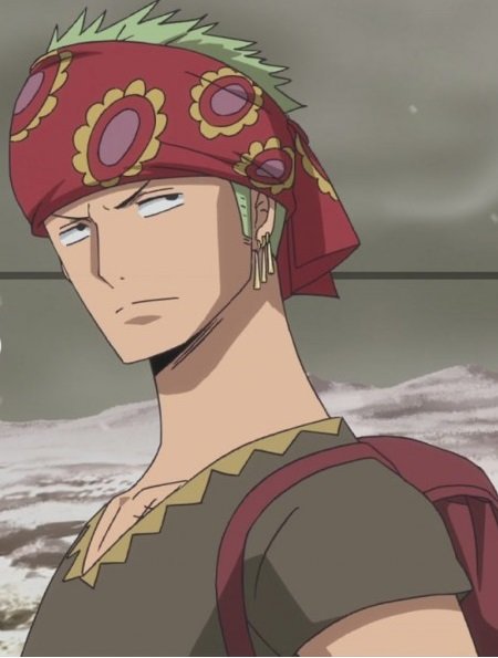 Зоро - ван пис, аниме - оригинал