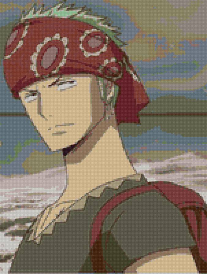 Зоро - ван пис, аниме - предпросмотр