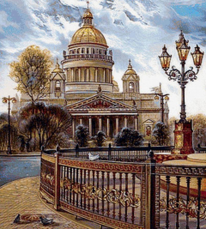 Исаакиевский собор - питер, архитектура, городской пейзаж - предпросмотр