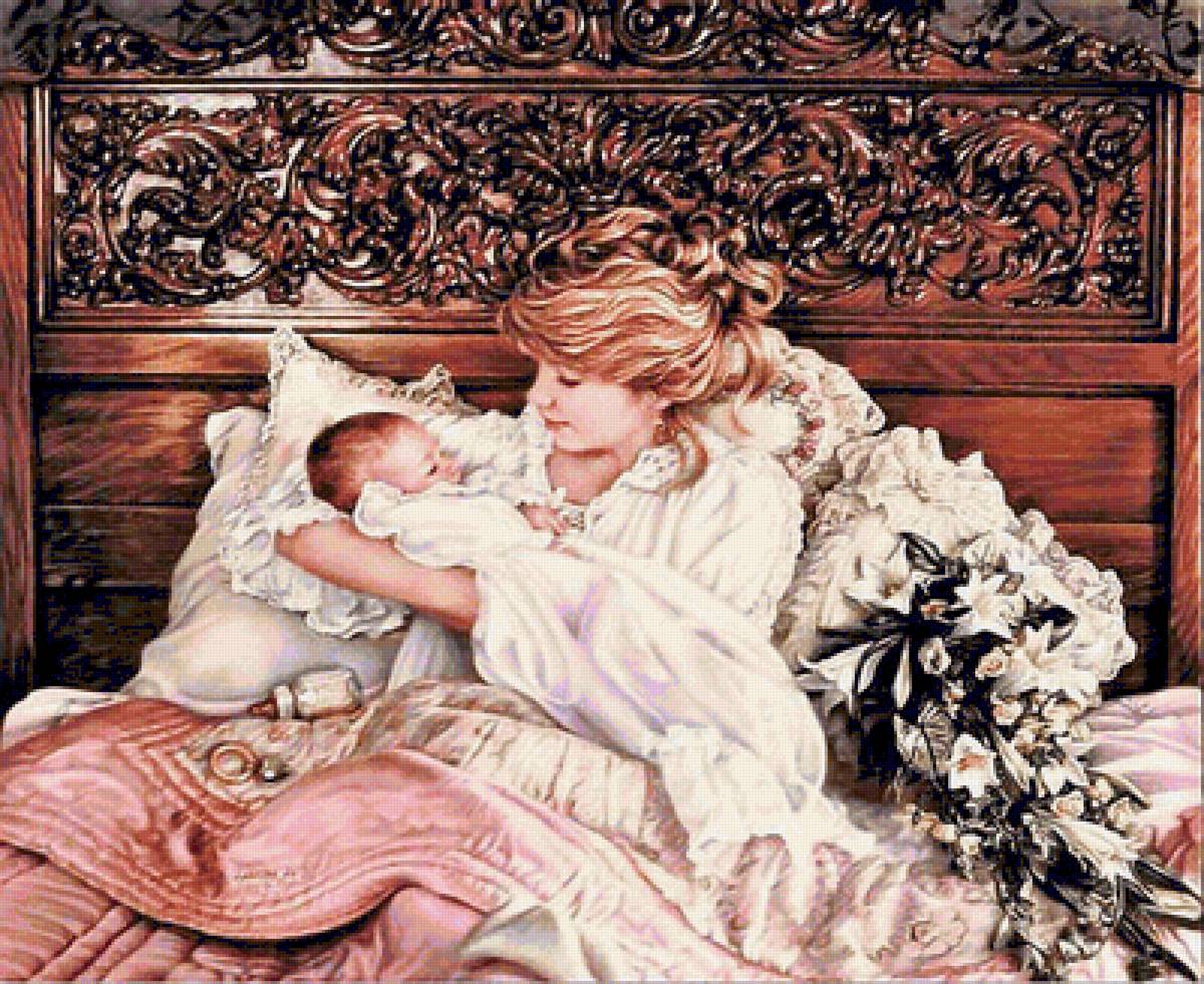 Мамочкино счастье - материнство, ребенок, мать и дитя, мама и ребенок, малыш, любовь - предпросмотр