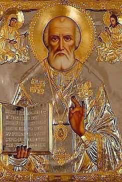 Икона Николай Угодник - иконы вышивка - оригинал