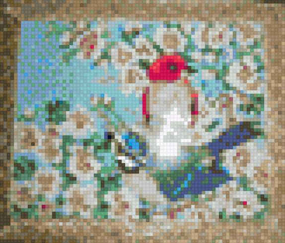 В яблоневом саду - вышивка крестом "в яблоневом саду" - предпросмотр