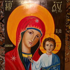 Схема вышивки «икона»