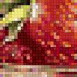 Предпросмотр схемы вышивки «Клубника с календулой» (№1250851)