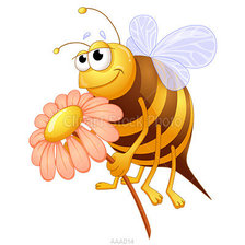 Оригинал схемы вышивки «пчела» (№1251061)