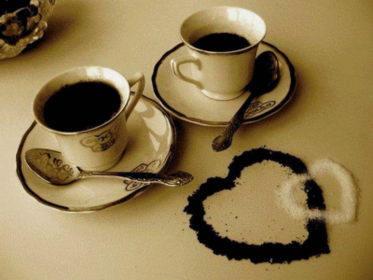 кофе - утро, любовь, романтика, кофе - предпросмотр