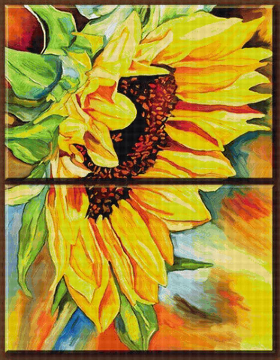 Солнечный цветок - природа, цветы - предпросмотр