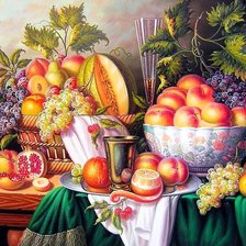 Схема вышивки «натюрморт»