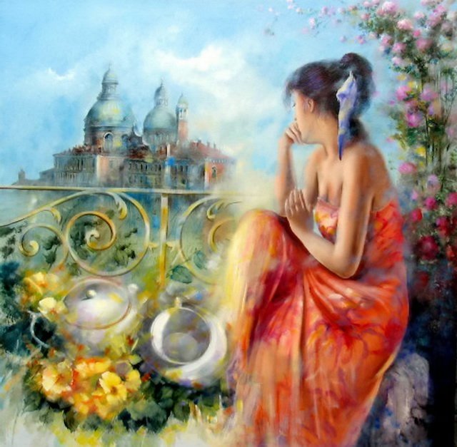 Лавилла Шанталь - девушка - оригинал