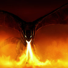 огненный дракон