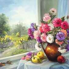 Схема вышивки «Худ. Анка Булгару (Румыния)»