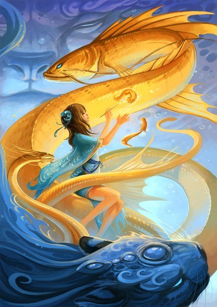 Фантазия - фэнтази, сказки, иллюстрации - оригинал