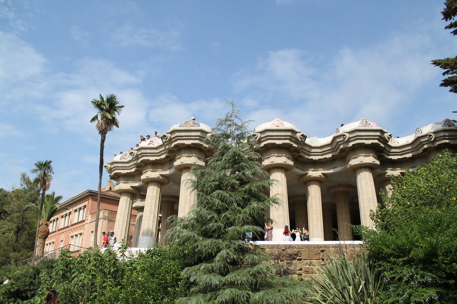 Park Guell Barcelona - barcelona spain - оригинал