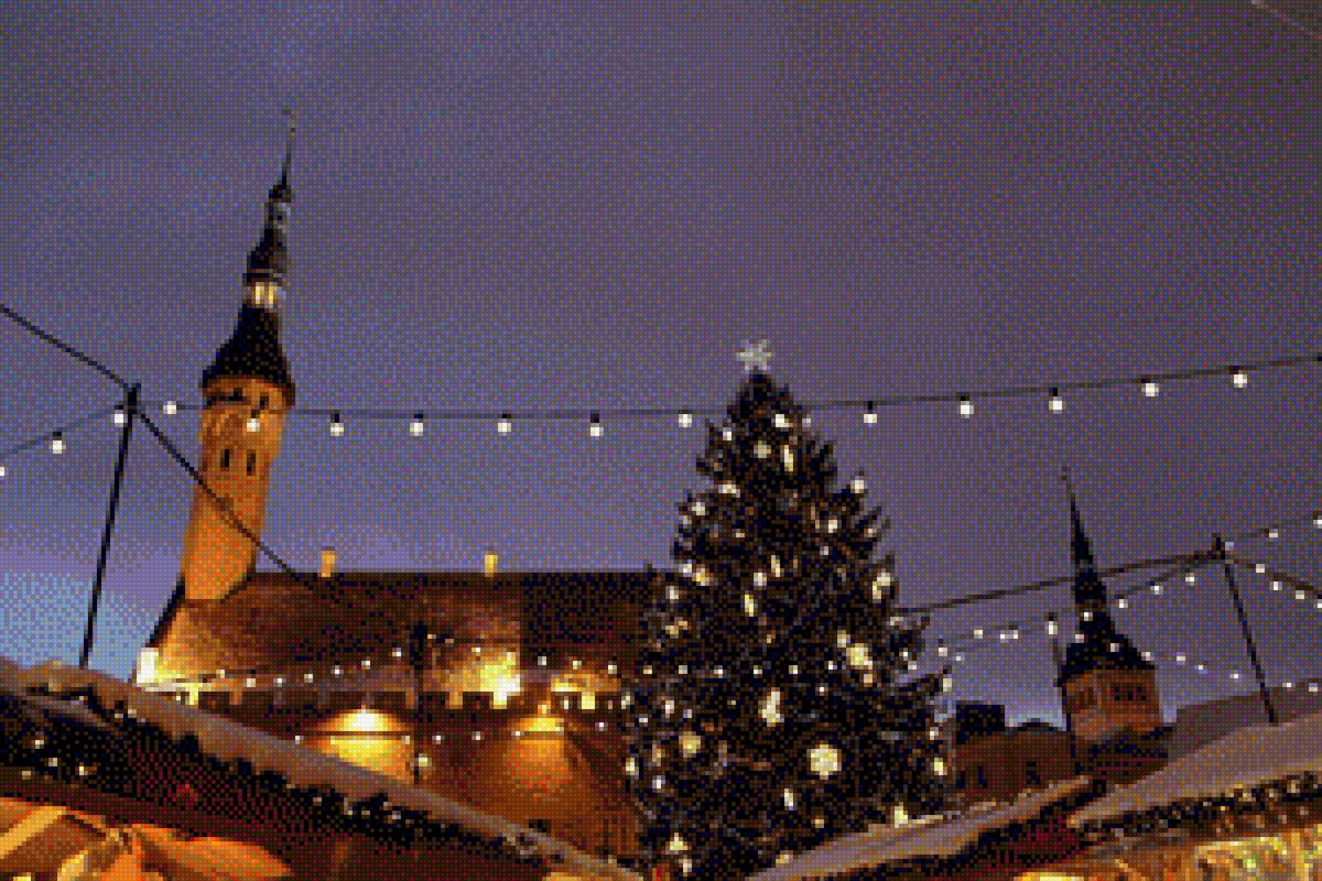 Таллинн - эстония, рождество, таллинн - предпросмотр