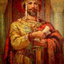 Схема вышивки «Болгарский царь Борис»