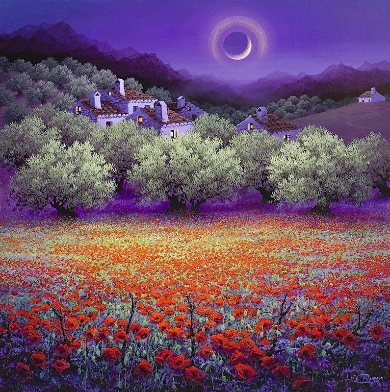 летний вечер - оригинал