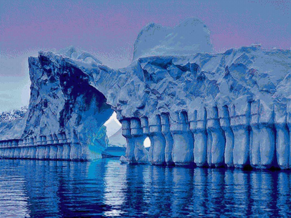 Антарктида - ледник, вода, антарктида - предпросмотр