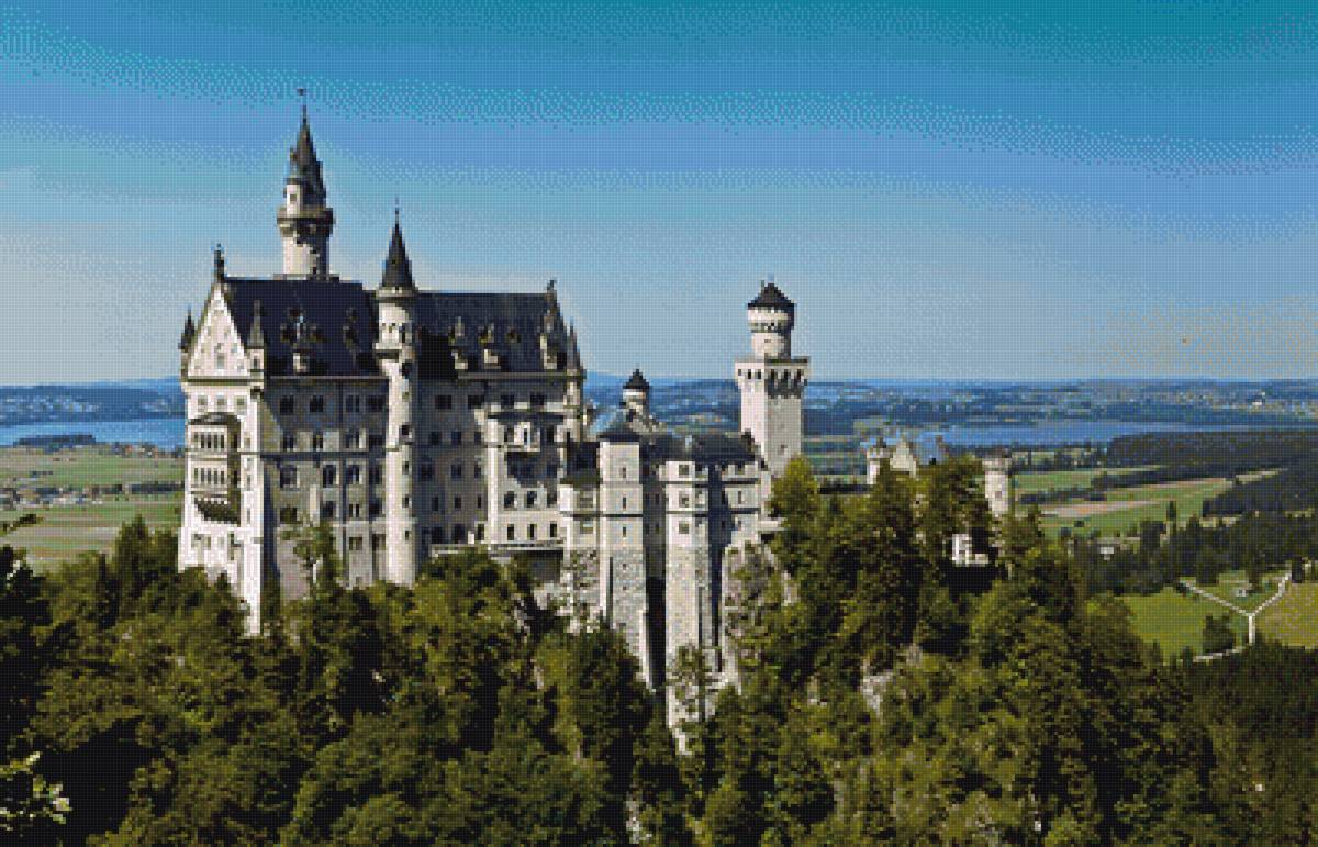 Замок - природа, замок, лето - предпросмотр