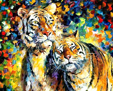 тигры - тигр. афремов. - оригинал