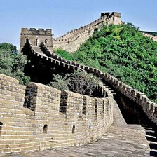 Схема вышивки «великая китайская стена»